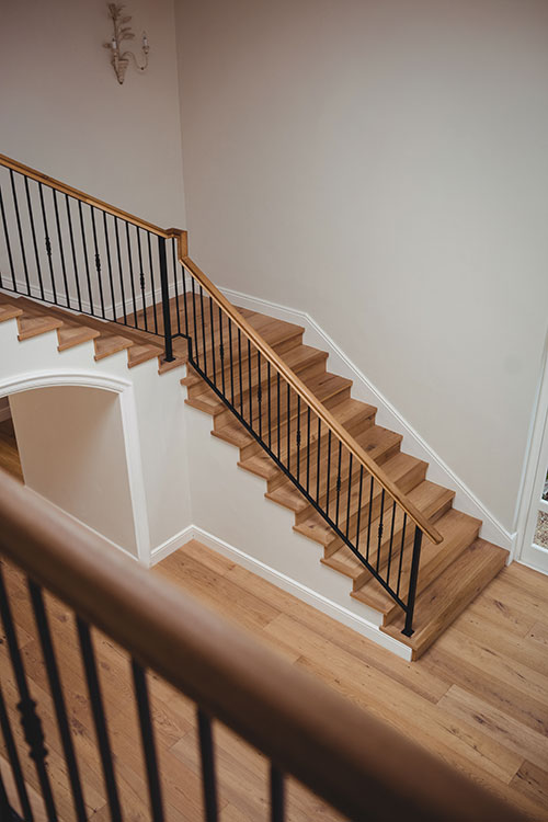 Elburn hardwood railings