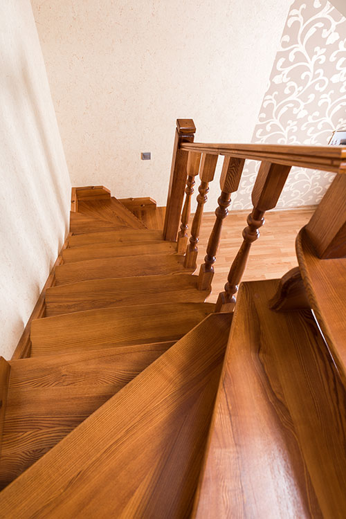 Geneva hardwood handrail